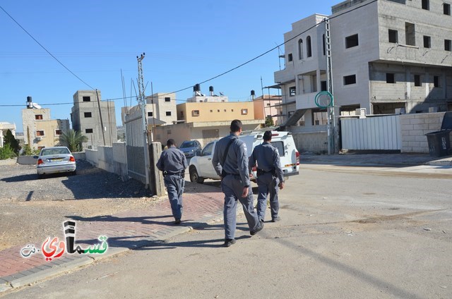 كفرقاسم : قائد شرطة كفرقاسم الجديد انار يوسف  في لفته طيبة لمدرستي الجنان والزهراء